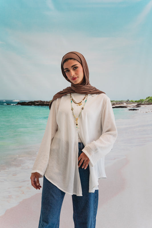 Sea breeze shirt in White