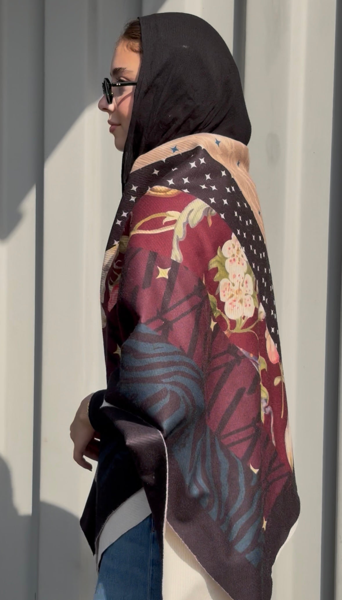 Midnight Garden Scarf