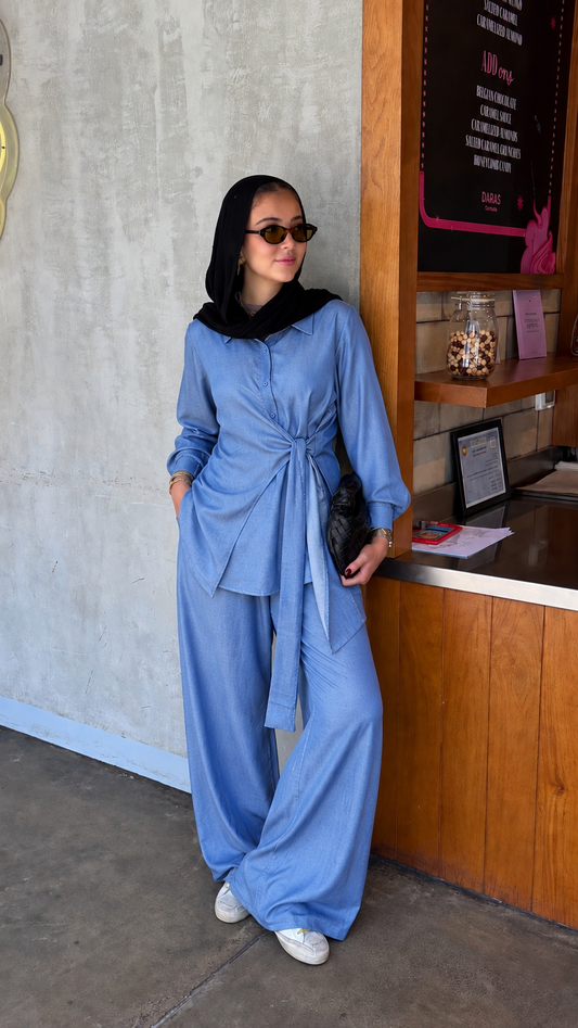 Denim Days Set in Light Blue