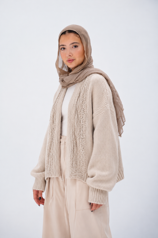 Forever Yours Cardigan in Off white