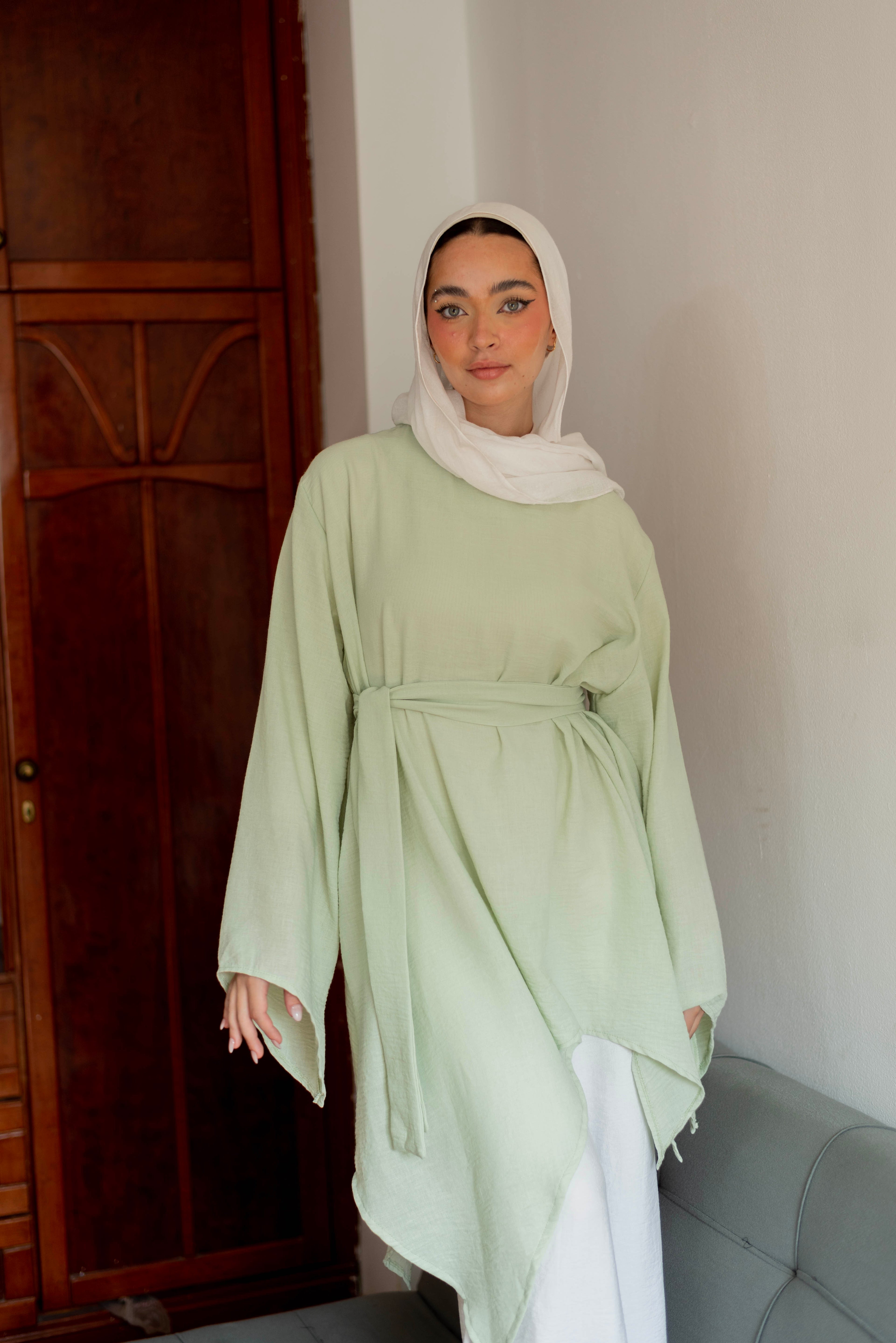 Ella asymmetric top in Mint