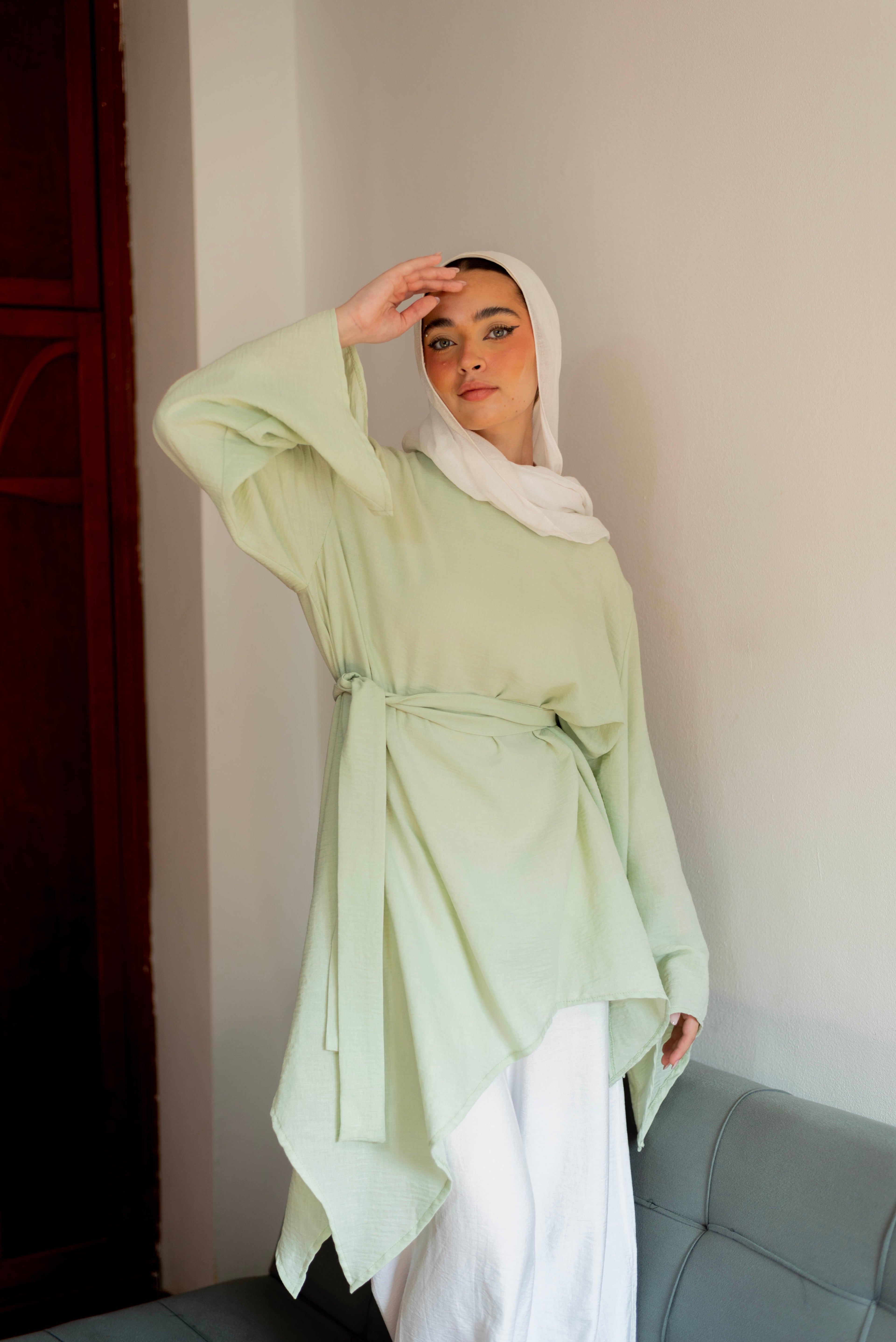 Ella asymmetric top in Mint