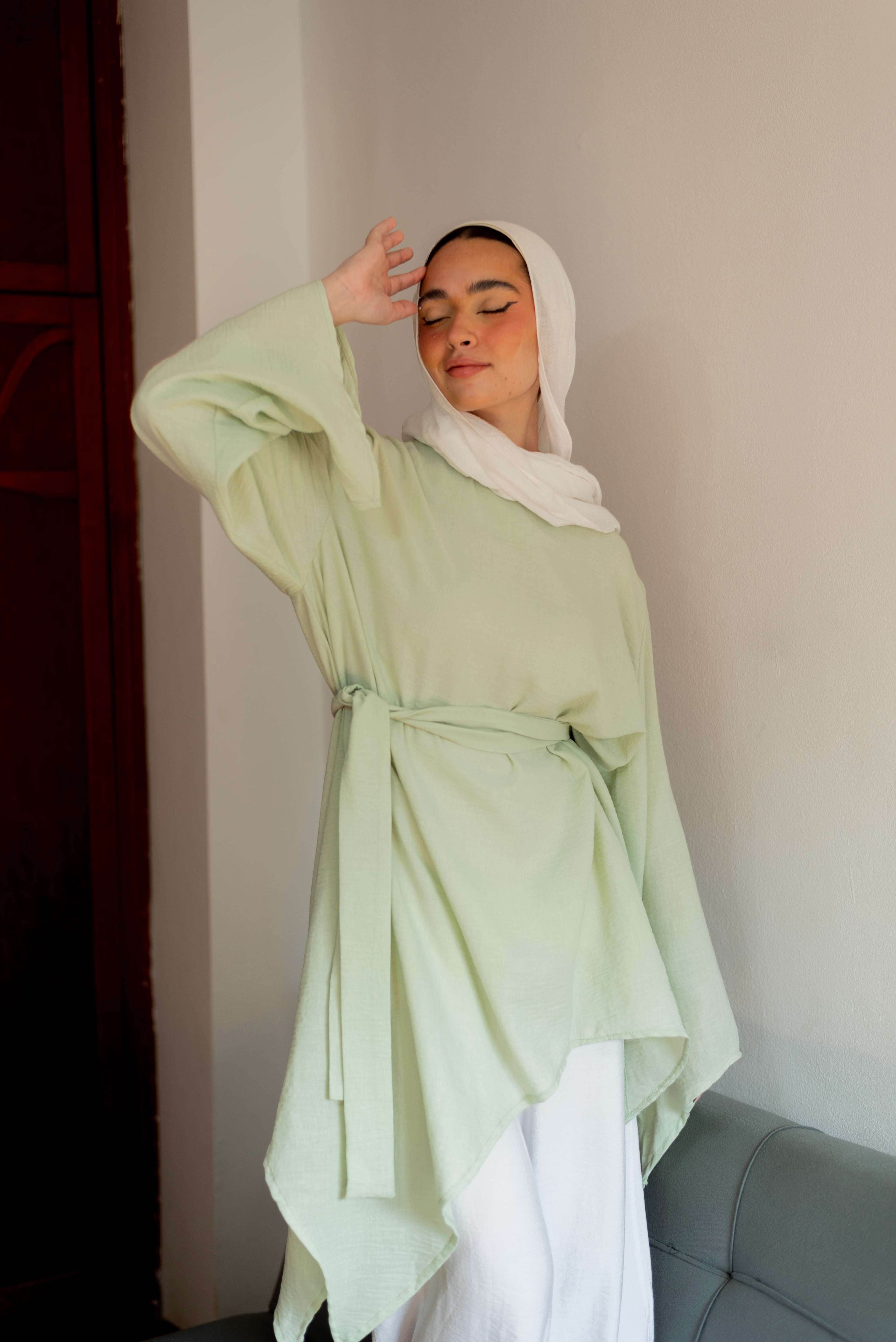 Ella asymmetric top in Mint