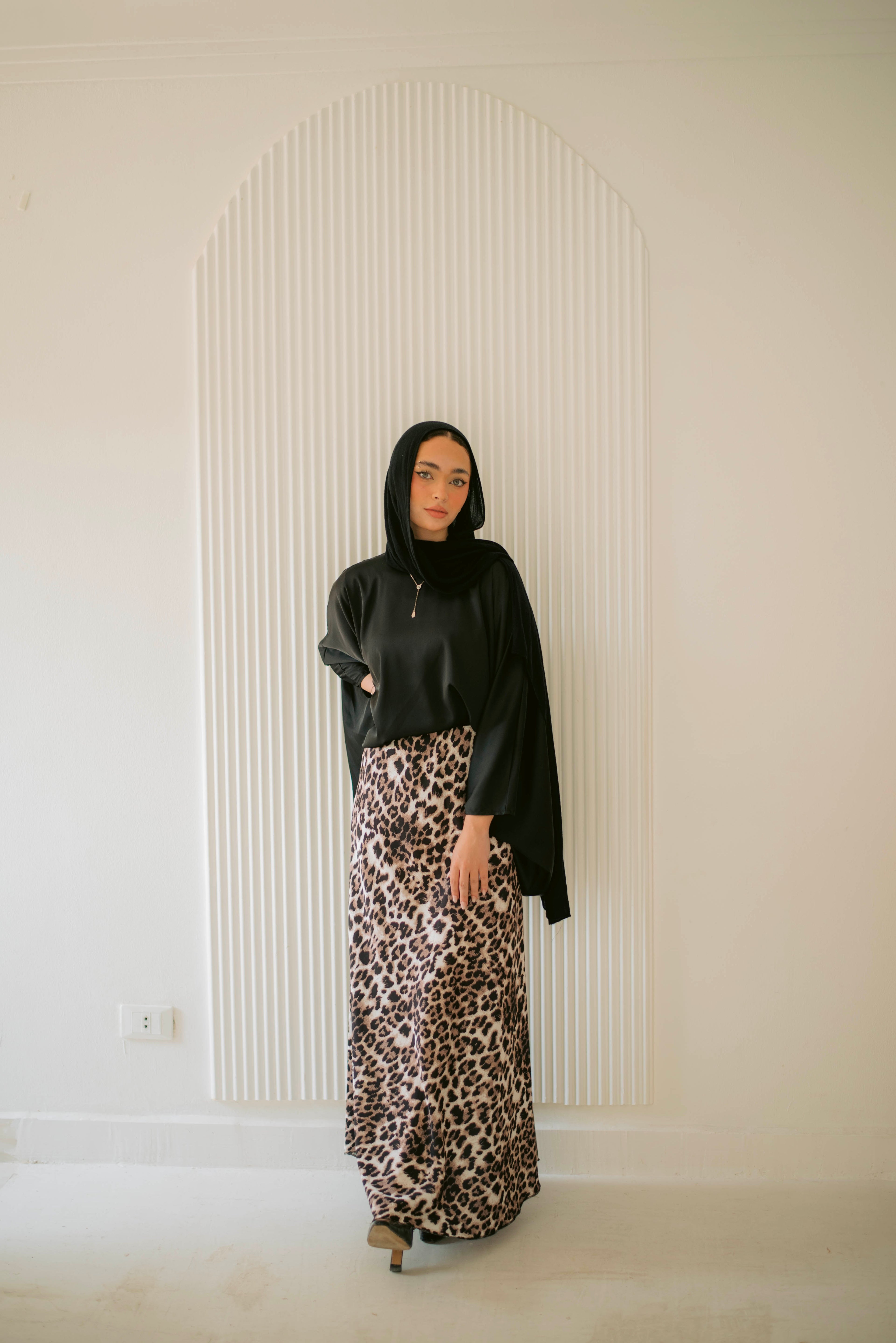 Greige Leo Skirt
