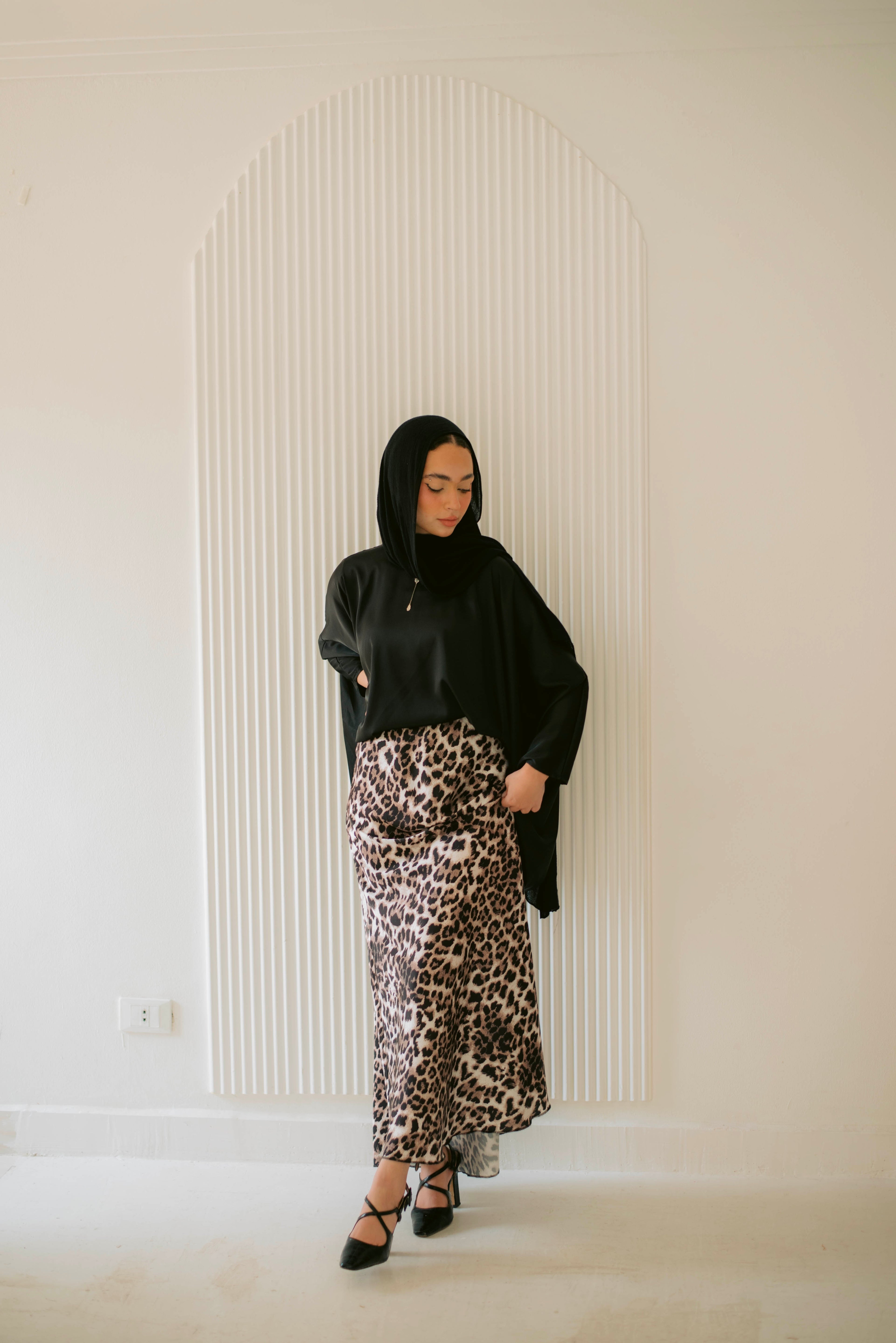 Greige Leo Skirt
