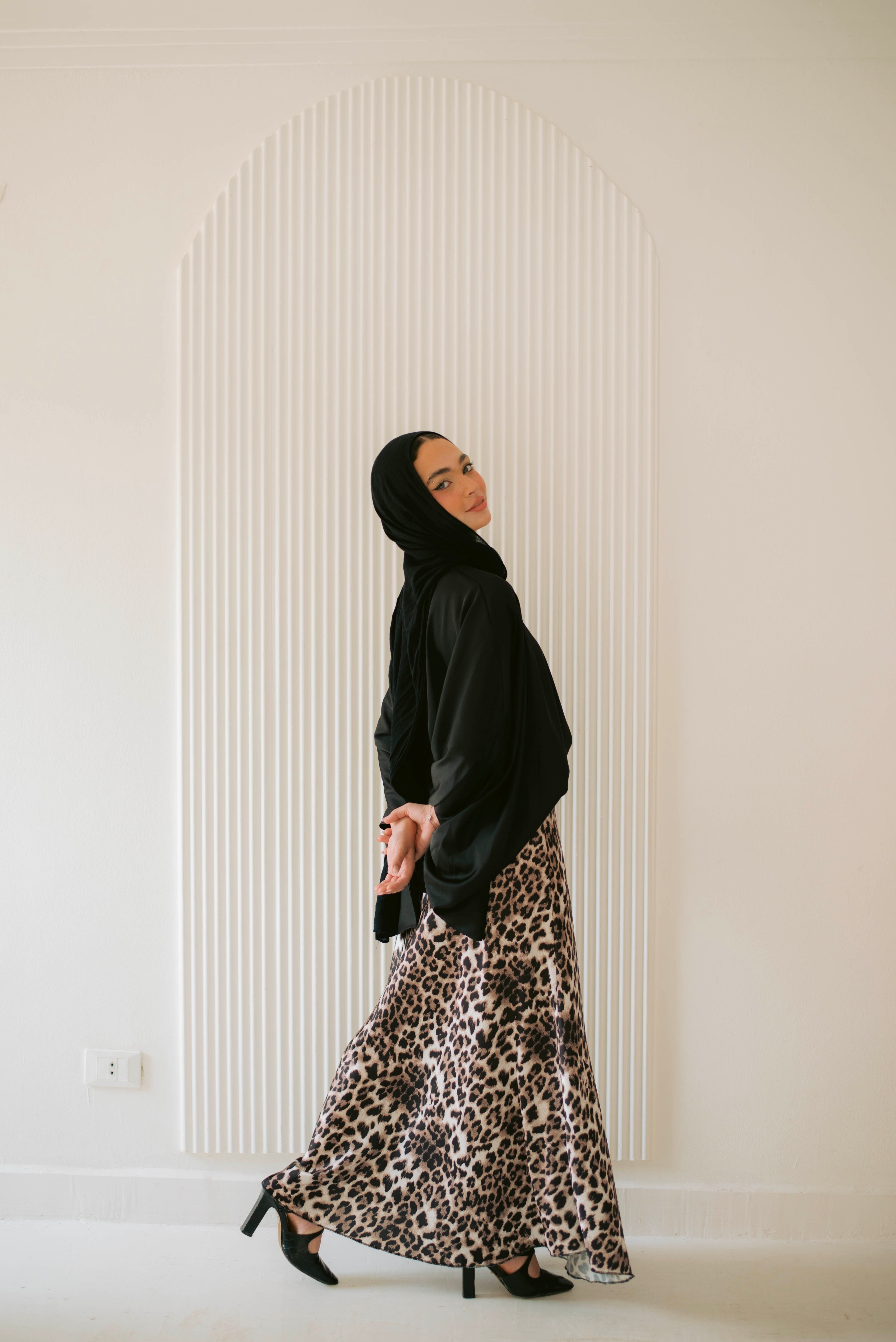 Greige Leo Skirt