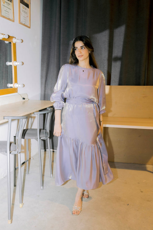Isla Set in Purple