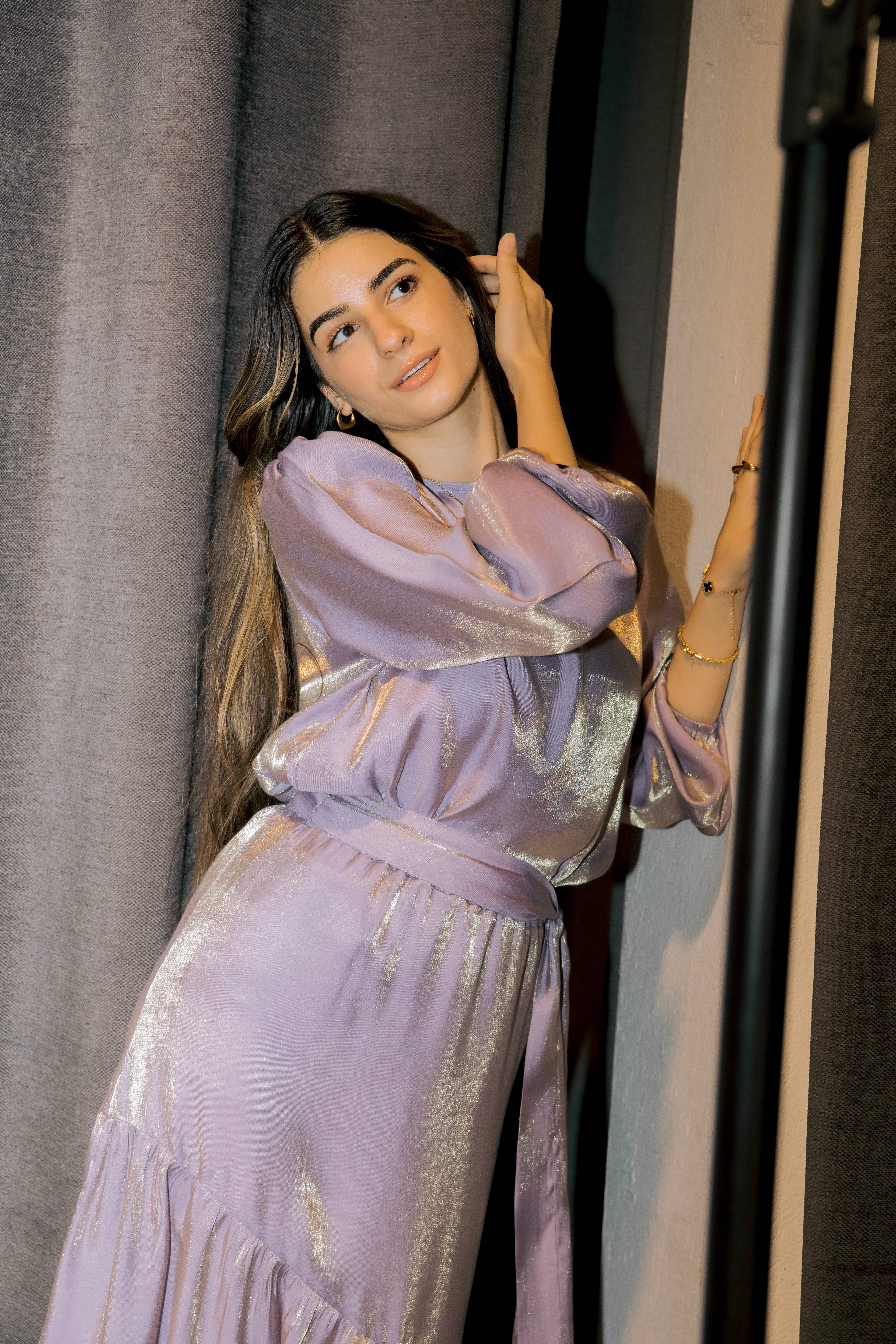 Isla Set in Purple
