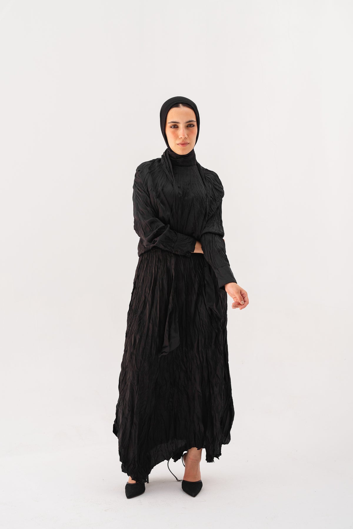 The Anne Top in Black