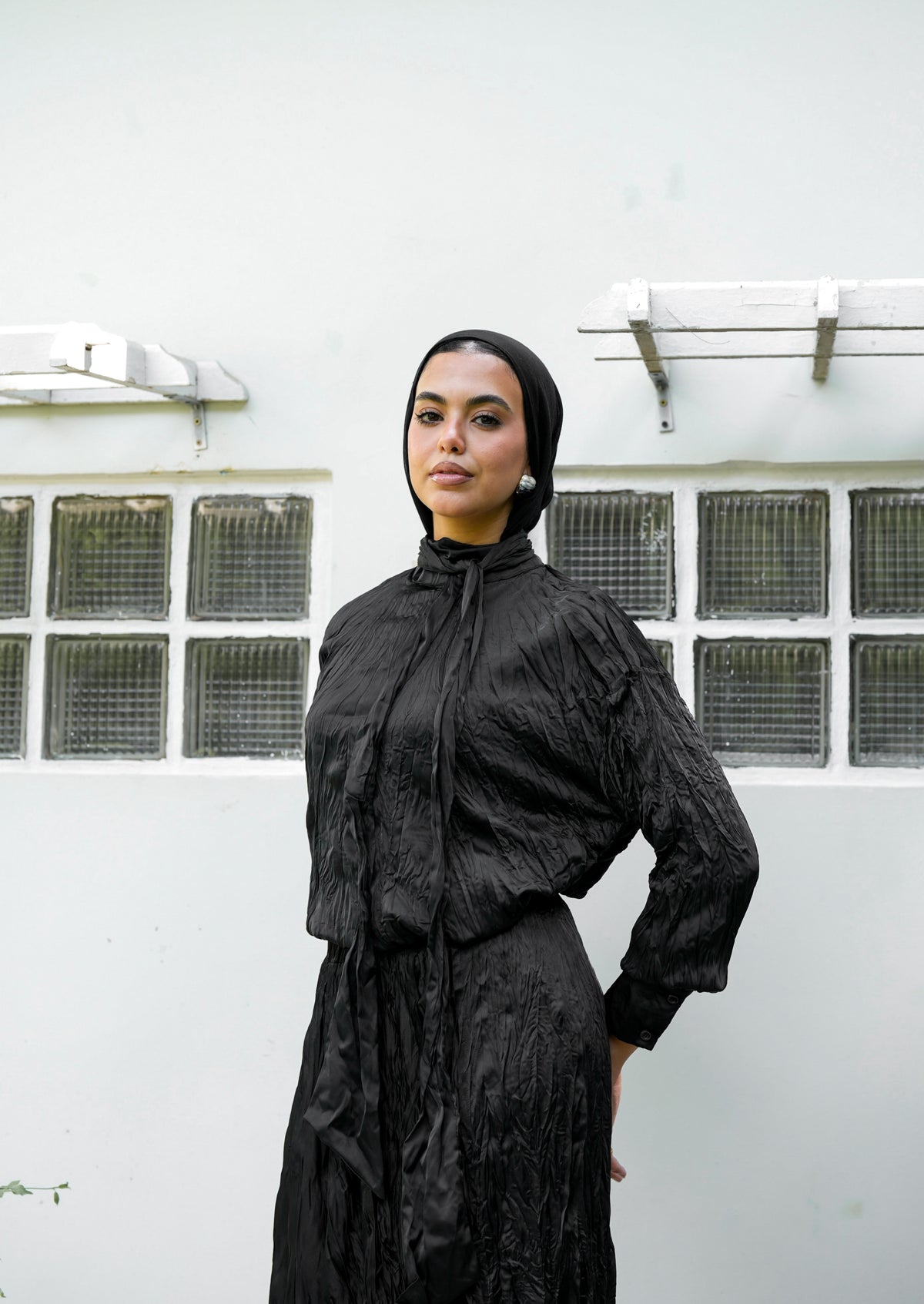 The Anne Top in Black